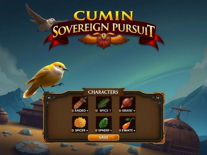 Cumin Sovereign Pursuit Game Interface Cumin Sovereign Pursuit game interface showing strategic gameplay
