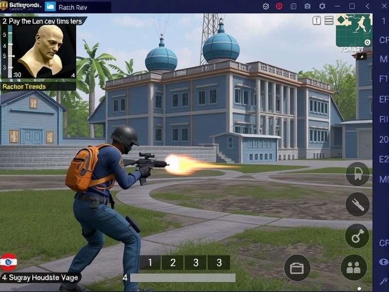 BGMI Gameplay Action Battlegrounds Mobile India gameplay screenshot