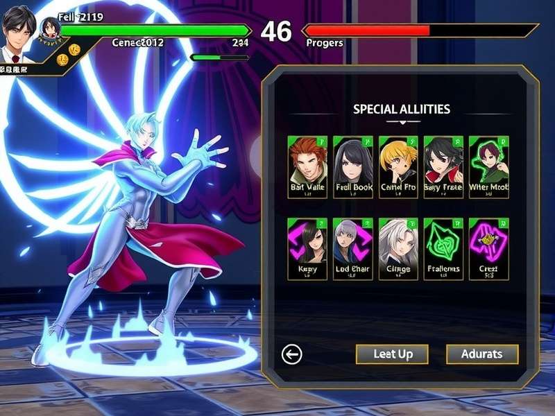 Mace Thunder Champion Character Roster Mace Thunder Champion character selection screen