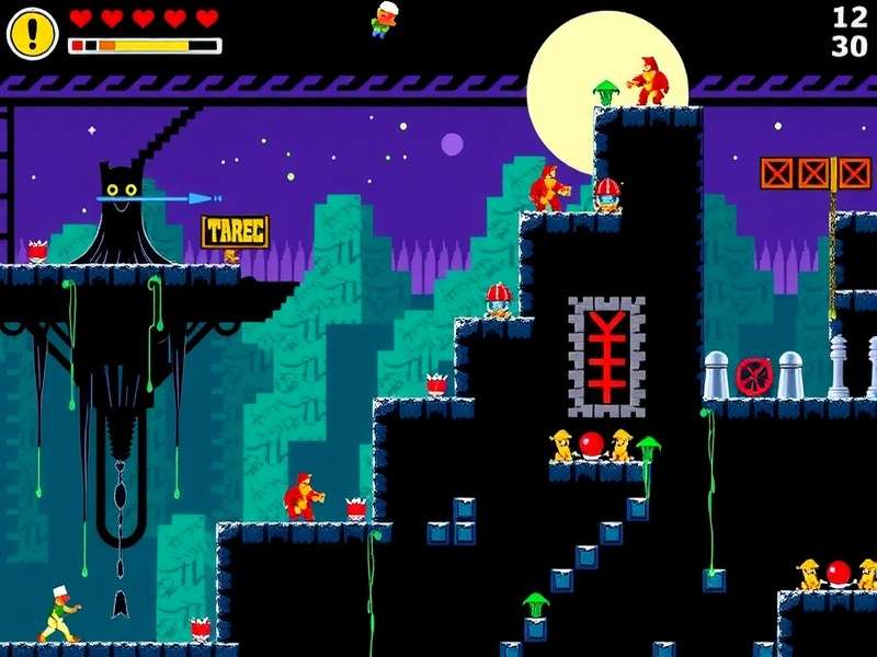 The original development team behind Retro Rampage Retro Rampage original development team photo