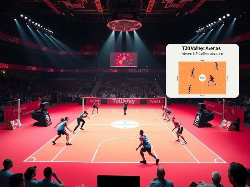 T20 Volley Arena Gameplay Techniques T20 Volley Arena players demonstrating gameplay techniques and formations