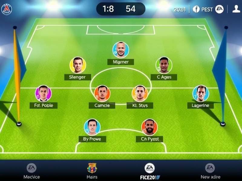 Aces FIFA Prodigy strategy formation screen