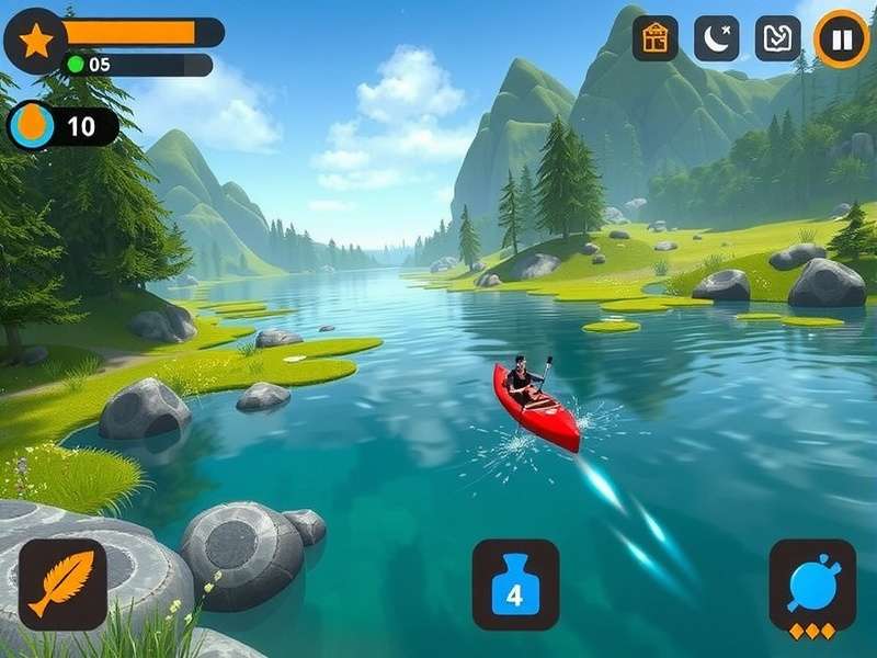 Riverside Adventure resource management interface