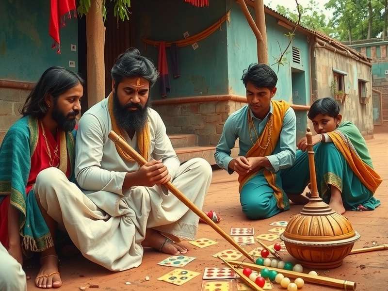 Regional variations of traditional games Different regional versions of Indian games