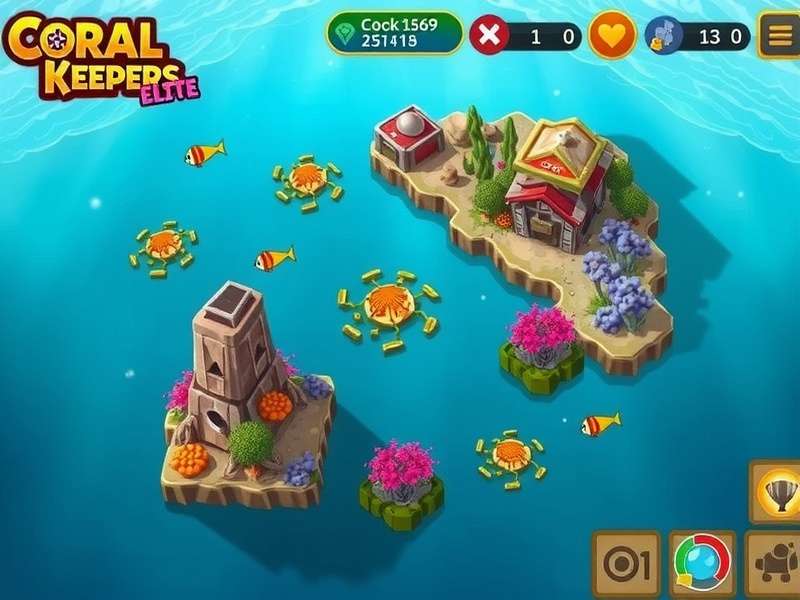 Coral Reef Keepers Elite - Strategic Reef Planning Coral Reef Keepers Elite strategy guide showing optimal reef layout