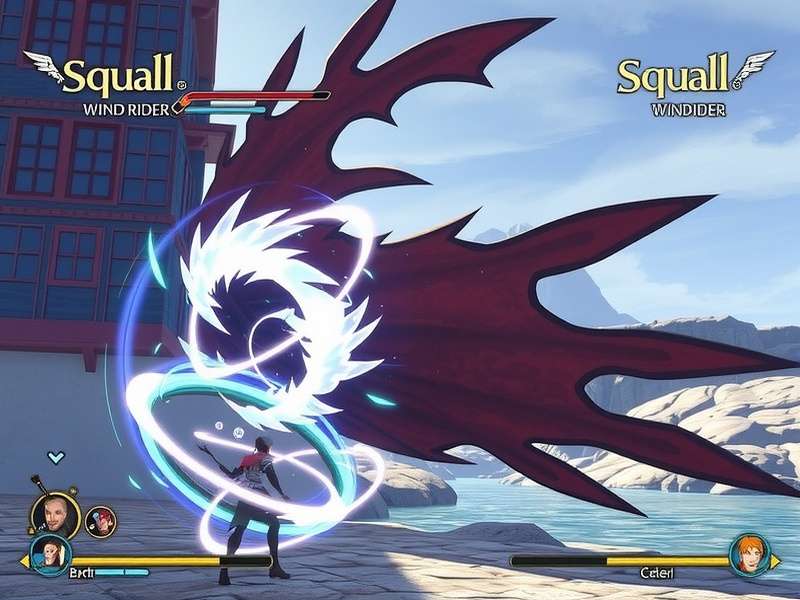 Squall Wind Rider Gameplay - Wind Mechanics in Action Squall Wind Rider gameplay showcasing wind mechanics and combat