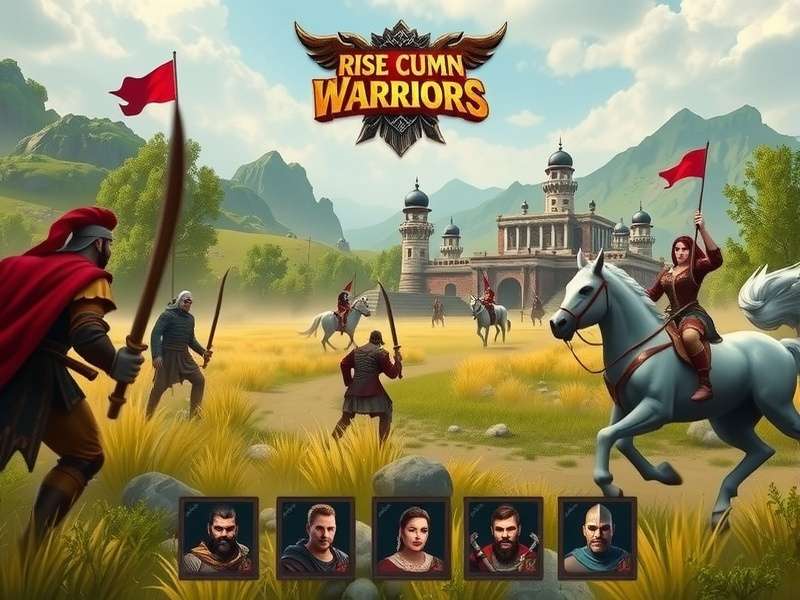 Rise Of Cumin Warriors gameplay screenshot showing battle scene