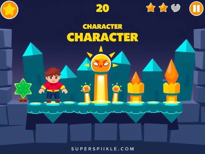 Super Spike Hero Abilities Super Spike Hero character using different spike abilities