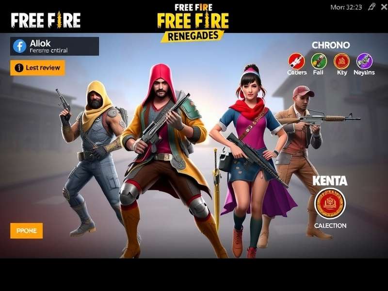 Chrono - Time Turner ability Chrono character from Free Fire