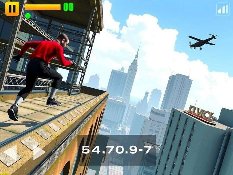 Vector 2 Rooftop Runner advanced parkour techniques