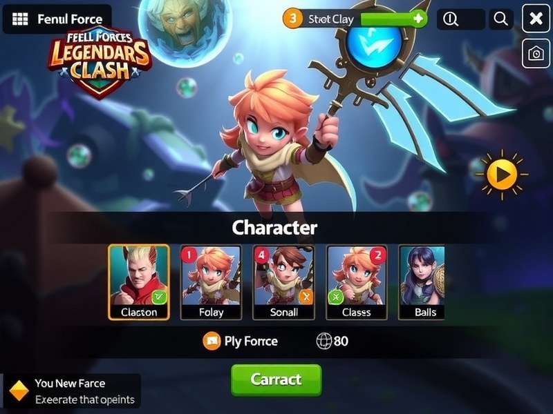 Fennel Force Legendary Clash - Diverse Character Roster Fennel Force Legendary Clash Character Selection