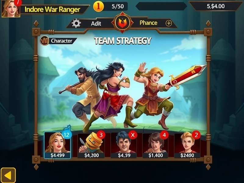 Indore War Ranger team strategy illustration