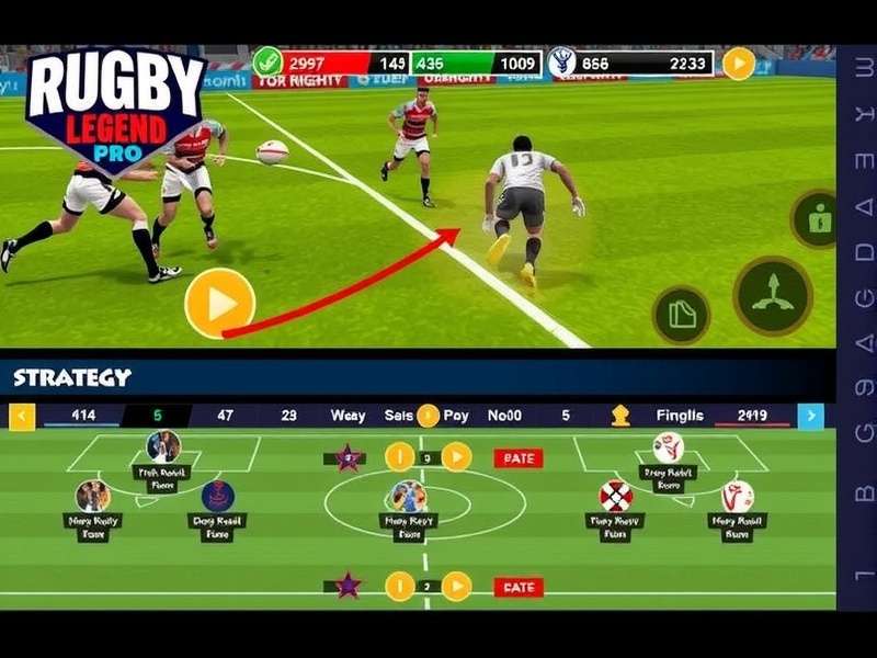 Jaipur Rugby Legend Pro Features Jaipur Rugby Legend Pro feature showcase with multiple gameplay elements