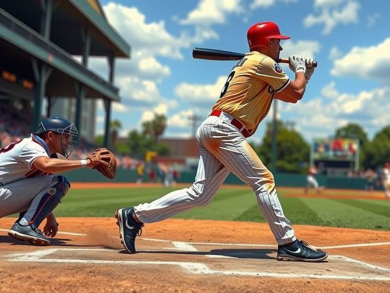 Proper batting form in Baseball Beatdown Battle Baseball Beatdown Battle batting technique