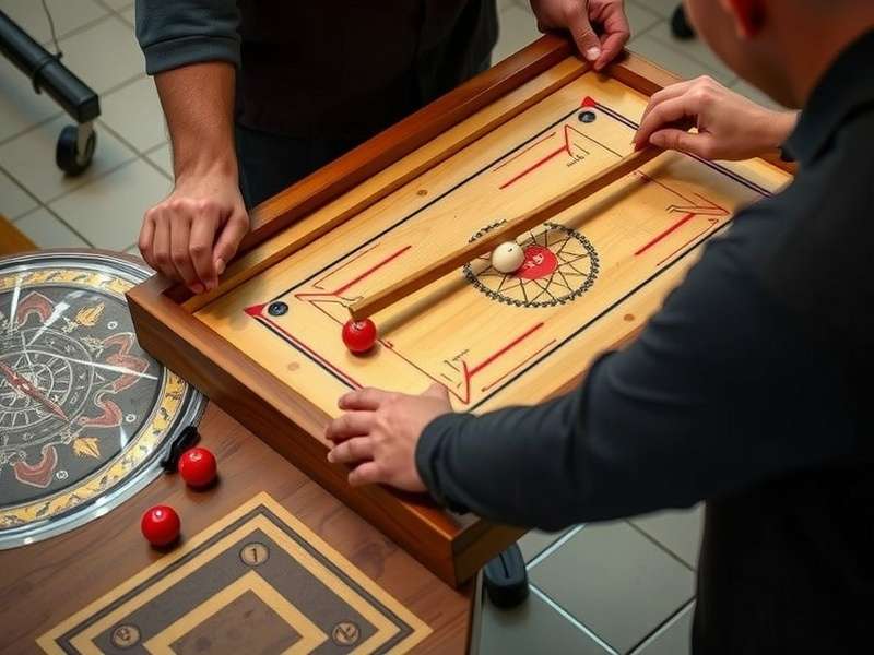 Carrom Elite Dynamo Board Setup