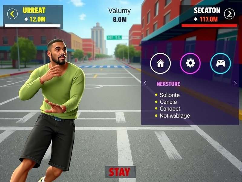 Urban Hoop Kings Control System Urban Hoop Kings control scheme and interface