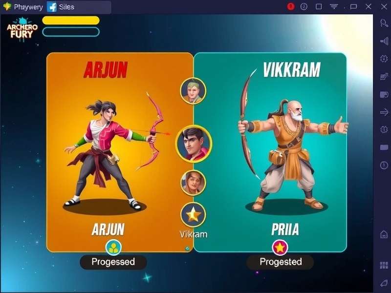 Bollywood Archero Fury progression system