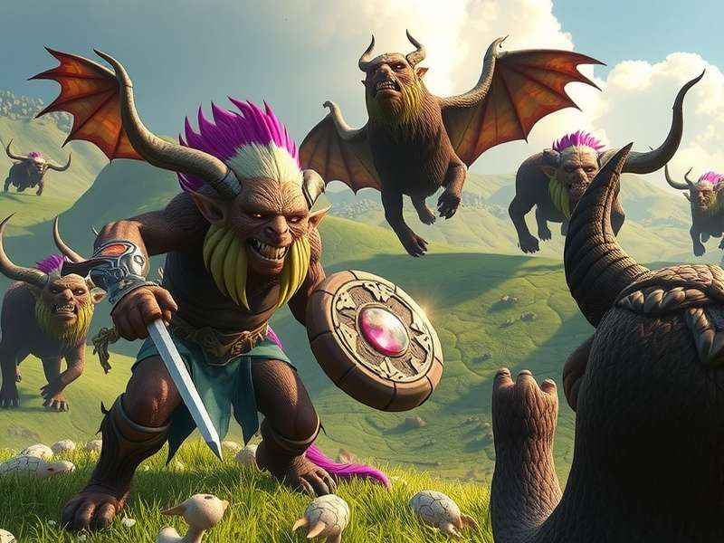 Majestic Beast Master gameplay screenshot showing beast taming