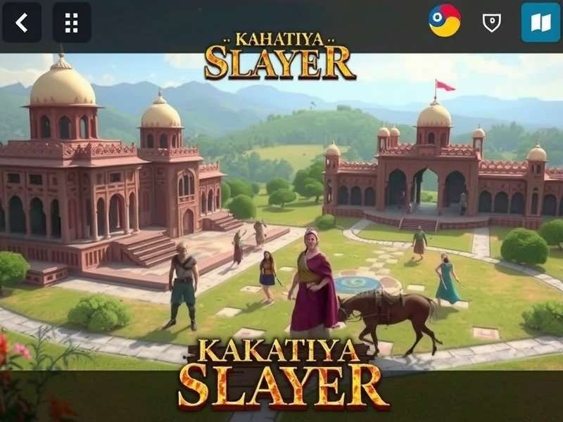 Kakatiya Slayer gameplay screenshot showing strategic map
