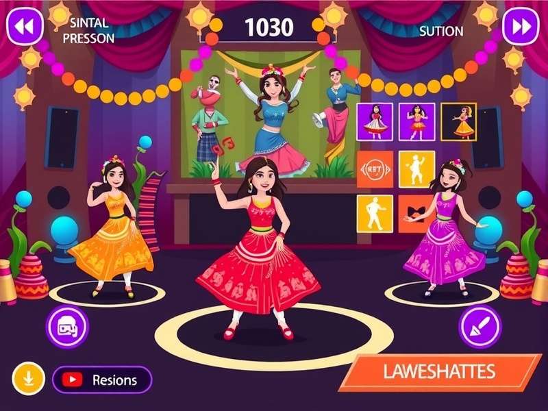 Bhangra Blast Bash Gameplay Bhangra Blast Bash gameplay screenshot showing dance moves