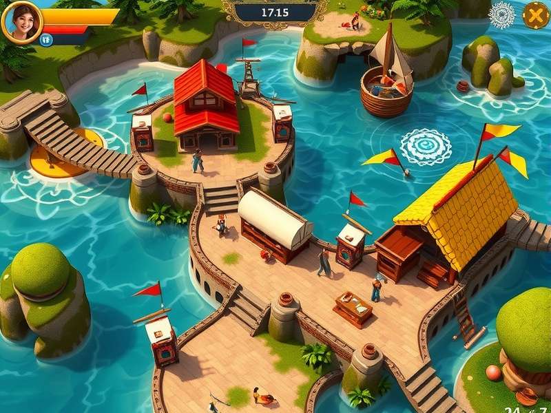 Voyage Victorious Gameplay Voyage Victorious gameplay screenshot showing character and environment