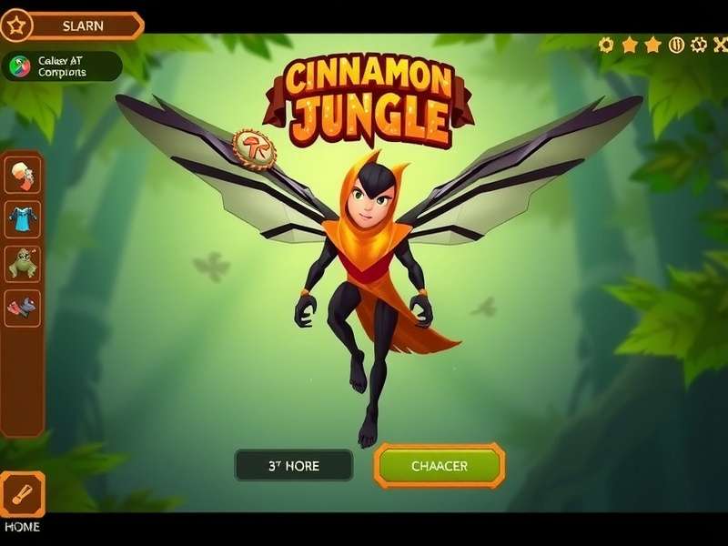 Cinnamon Jungle Flyer Character Customization