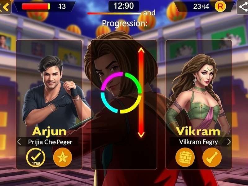 Arjun character from Bollywood Archero Fury