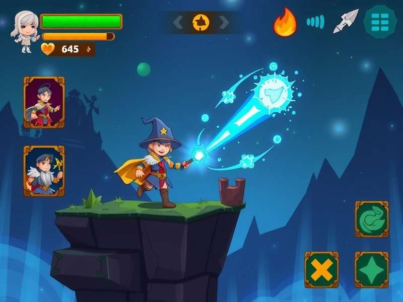 Rupnagar Run Wizard Magical Gameplay Rupnagar Run Wizard gameplay screenshot showing magical elements