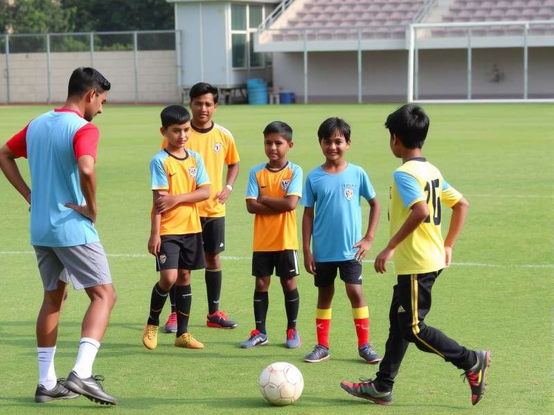 Tactical Training Session Maharashtra Football Seedlings tactical training session