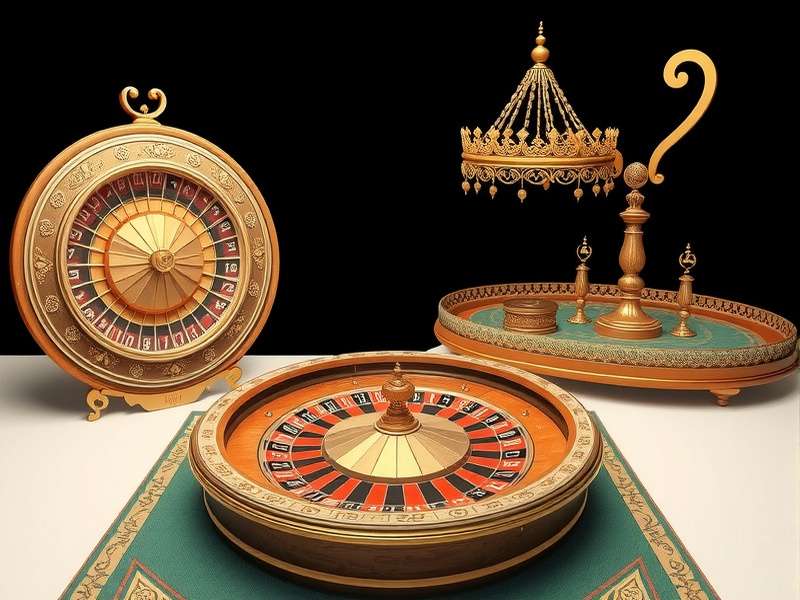 Traditional Rajasthan Roulette Rendezvous wheel design