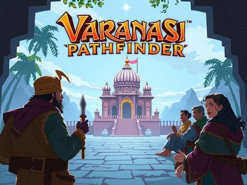 Varanasi Pathfinder gameplay screenshot showing dialogue options