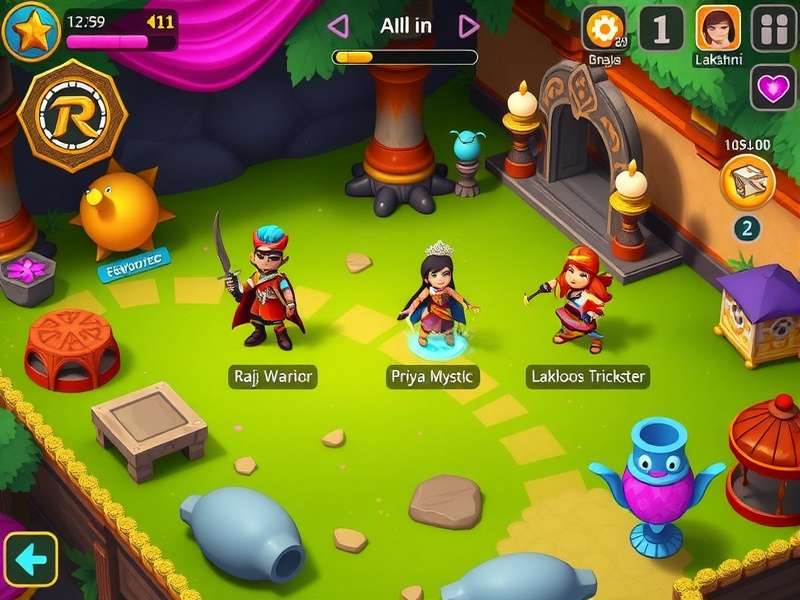 Priya the Mystic character from Lassi Land Legends