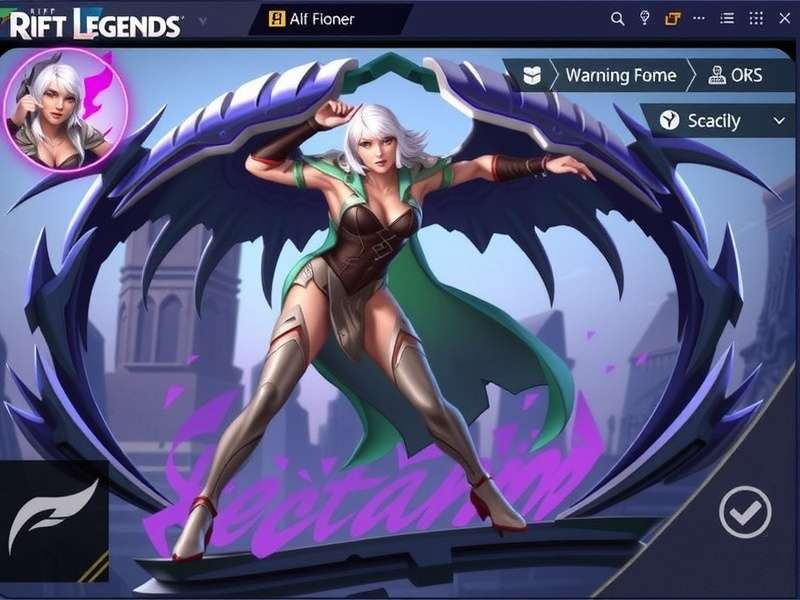 Rift Legends Fury Character Selection
