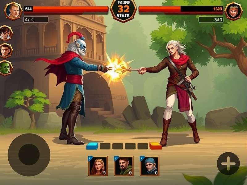 Indore War Ranger gameplay screenshot showing character combat