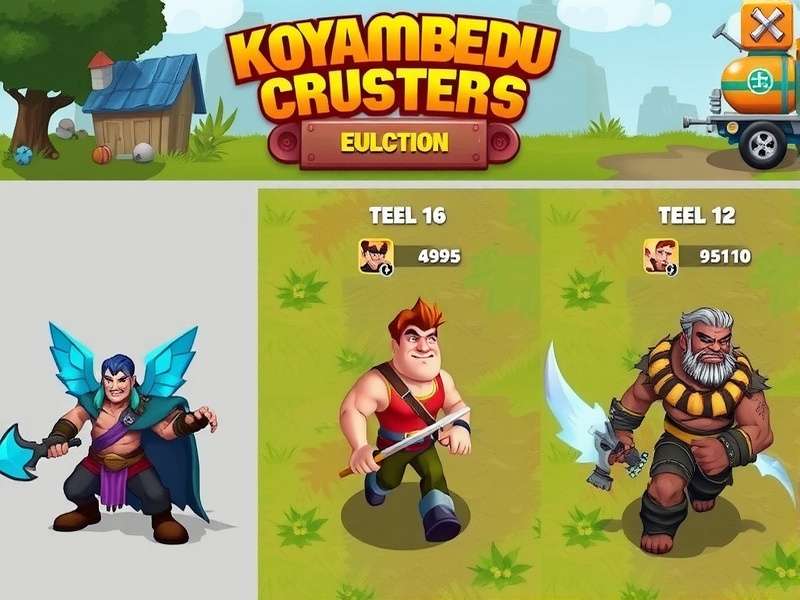 Koyambedu Crushers evolution timeline showing game graphics improvement