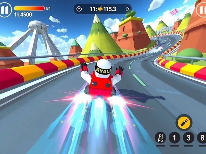 Prism Racer Royal vehicle customization interface