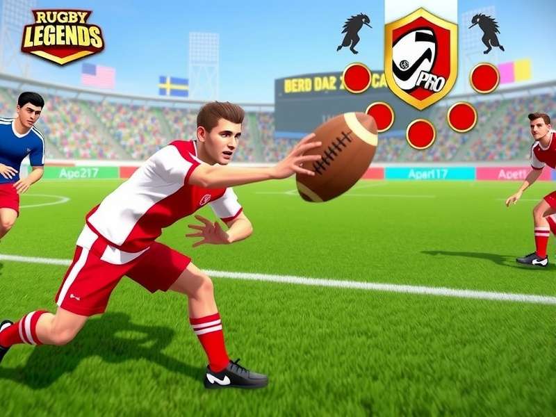 Jaipur Rugby Legend Pro Gameplay Jaipur Rugby Legend Pro gameplay screenshot showing rugby action