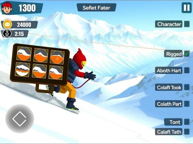 Snowy Summit Sprinter character customization screen