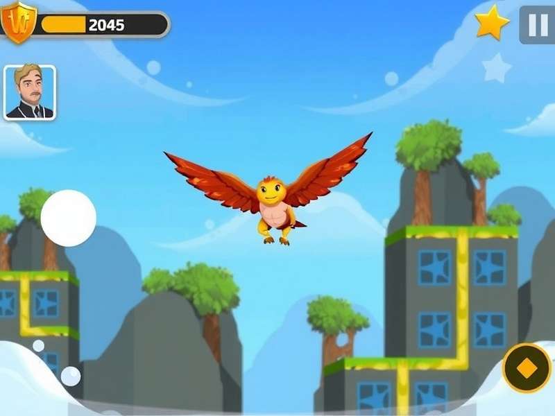Cinnamon Jungle Flyer Gameplay Screenshot