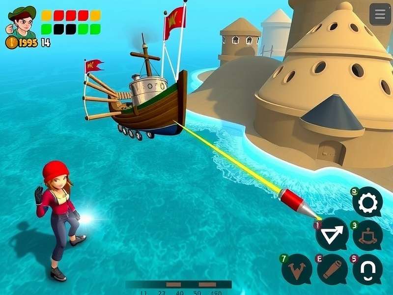 Breakwater Brawlers Gameplay Breakwater Brawlers gameplay screenshot