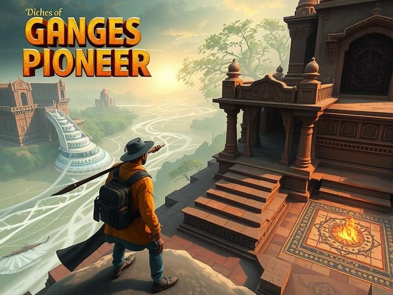 Gameplay screenshot showing combat mechanics in Ganges Pioneer Tom