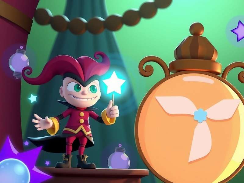 Jester S Magic Show character design and magical environments