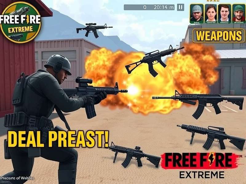 Free Fire Extreme Character Selection Free Fire Extreme character roster showing diverse playable characters