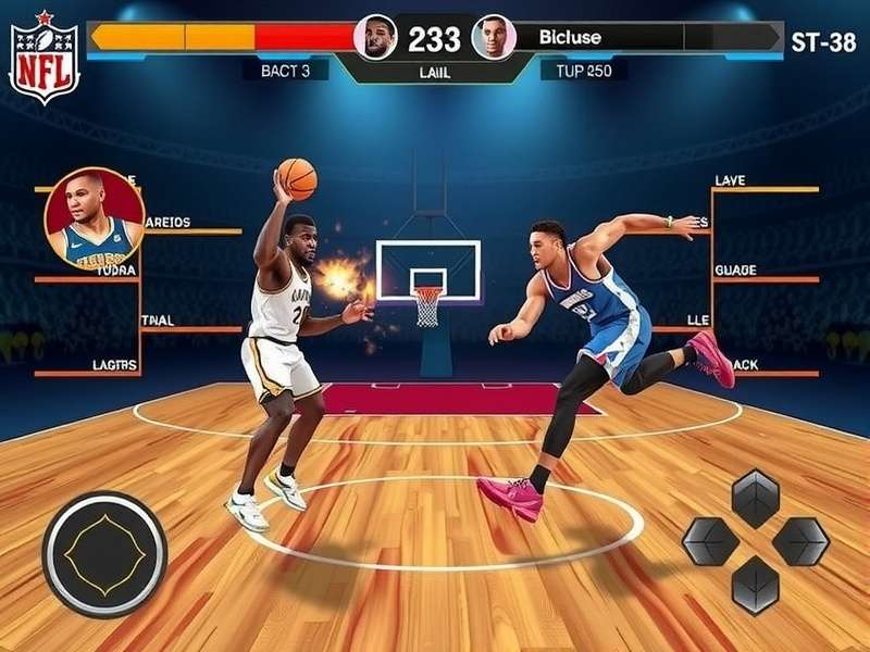 Basketball Legend Challenge tournament bracket display