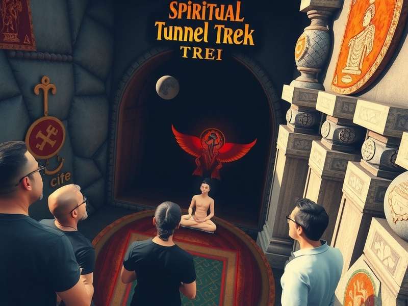 Community Discussion About Spiritual Tunnel Trek Community gathering discussing Spiritual Tunnel Trek teachings