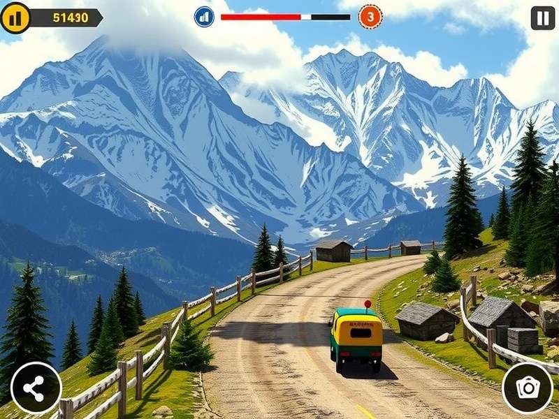 Himalayan Tuk Tuk Trek Game Screenshot