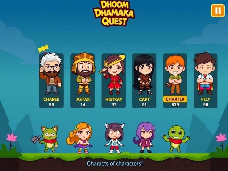 Dhoom Dhamaka Quest gameplay screenshot