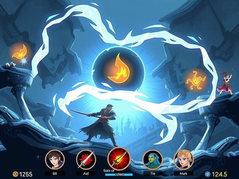 Realm Of Shadow Mastery gameplay screenshot showing shadow magic in action