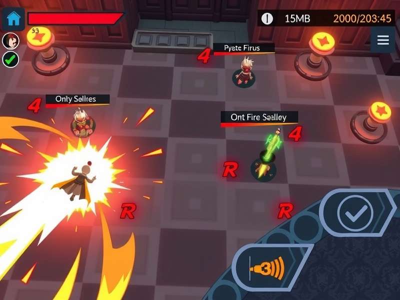 Pyro Power Play Gameplay Pyro Power Play gameplay screenshot showing character using fire abilities