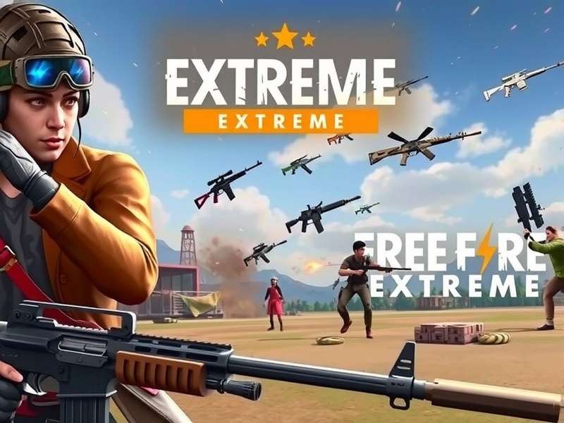 Free Fire Extreme Weapon Arsenal Free Fire Extreme weapon collection showing various firearms